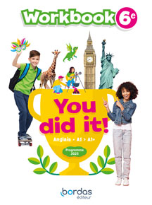 You did it! 6e&nbsp;&ndash; Workbook (Edition 2025)